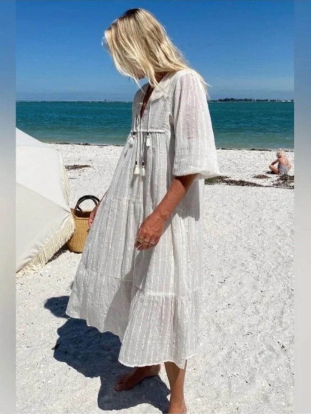 Emerson Fry India Collection The Heirloom Dress XS/S Organic Cotton Minimalist